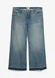 Wide leg jeans, mid waist, bonprix