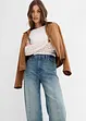 Straight jeans, high waist, low stretch, bonprix