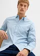 Stretch overhemd met lange mouwen, regular fit, bonprix