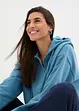 Oversized sweatvest met capuchon, bonprix