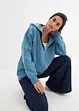 Oversized sweatvest met capuchon, bonprix