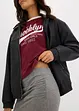 Midirok van soepele viscose, bonprix