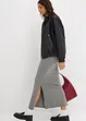 Midirok van soepele viscose, bonprix