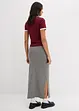 Midirok van soepele viscose, bonprix