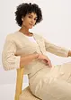 Bolero in gehaakte look, halflange mouw, bonprix