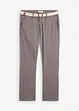 Regular fit chino met comfortband riem, straight, bonprix