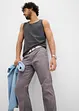 Regular fit chino met comfortband riem, straight, bonprix