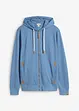 Sweatvest met capuchon, bonprix