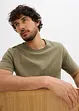 T-shirt (set van 2) van biologisch katoen, bonprix