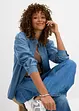 Oversized spijkerblouse van biologisch katoen, bonprix
