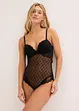 Body met decoratieve mesh, bonprix