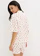 Oversized shortama van vlamgaren, bonprix