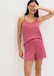 Shortama van zachte pointelle-jersey, bonprix