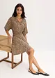Jersey jurk in wikkellook, bonprix