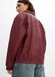Oversized imitatieleren jas, bonprix