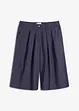Bermuda met bandplooien, bonprix