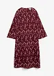 Gebloemde midi jurk van viscose, bonprix
