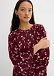 Gebloemde midi jurk van viscose, bonprix