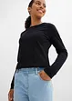 Instapjeans (set van 2), mid waist, bonprix