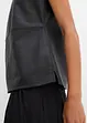 Imitatieleren top, bonprix