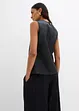 Imitatieleren top, bonprix