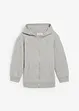 Sweatvest met capuchon in een zachte katoenmix, bonprix