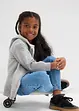 Sweatvest met capuchon in een zachte katoenmix, bonprix