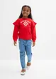 Sweater van zacht biologisch katoen (set van 2), bonprix