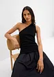 Gebreide off-shoulder top van een viscosemix, bonprix