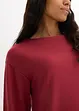 Korte jurk met volant van Punto di Roma, bonprix