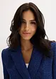 Korte blazer met een structuur patroon en dubbel knopenrij, bonprix