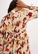 Midi jurk met lurex, gedessineerd, bonprix