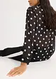 Blouse met strik, bonprix