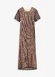 Midi jurk van zachte mesh, bonprix