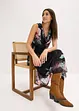 Midi jurk van zacht mesh, bonprix