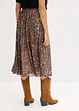 Midirok van zachte mesh, bonprix