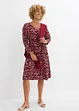 Jersey jurk van crêpe, bonprix