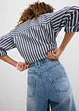 Wide leg jeans high waist, cropped, bonprix