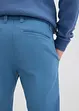 Bandplooibroek van katoenen twill, regular fit, straight, bonprix