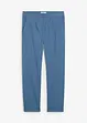 Bandplooibroek van katoenen twill, regular fit, straight, bonprix