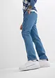 Bandplooibroek van katoenen twill, regular fit, straight, bonprix