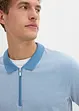Piqué poloshirt met een rits, bonprix