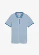 Piqué poloshirt met een rits, bonprix