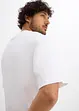 T-shirt met 3D print van puur biologisch katoen, loose fit, bonprix