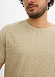 Gedessineerd T-shirt van biologisch katoen, bonprix