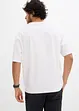 T-shirt met 3D print van puur biologisch katoen, loose fit, bonprix