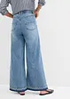 Wide leg jeans high waist, cropped, bonprix