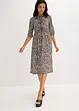 Jersey jurk met strik, bonprix