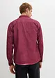Overhemd in gewassen look, lange mouw, bonprix