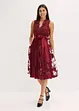 Dirndl met borduursel en fluwelen rokdeel (2-dlg. set), bonprix